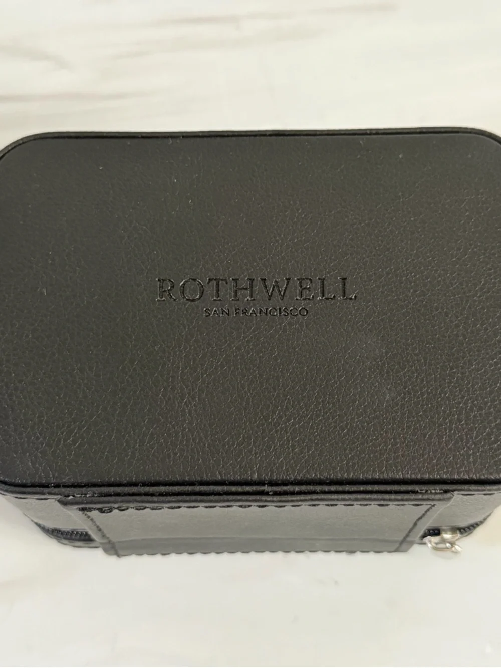 Rothwell San Francisco Two-Slot Watch Holder and Display Pad - NEW